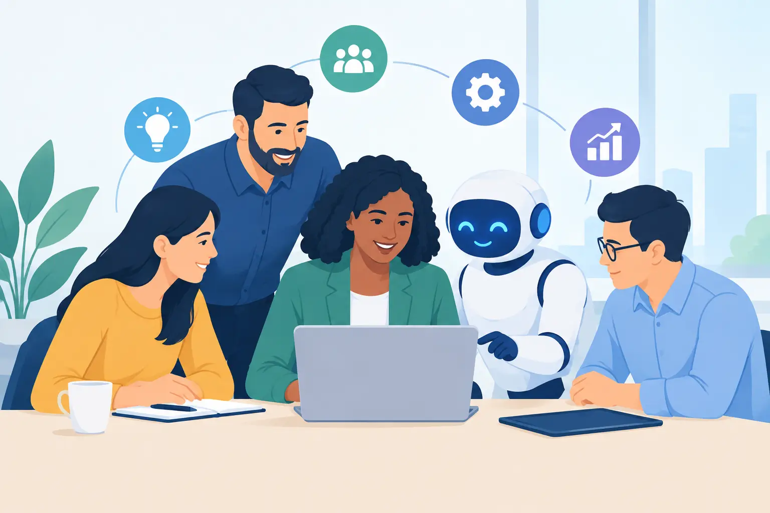 Human Backed AI for Everyday Business Teams