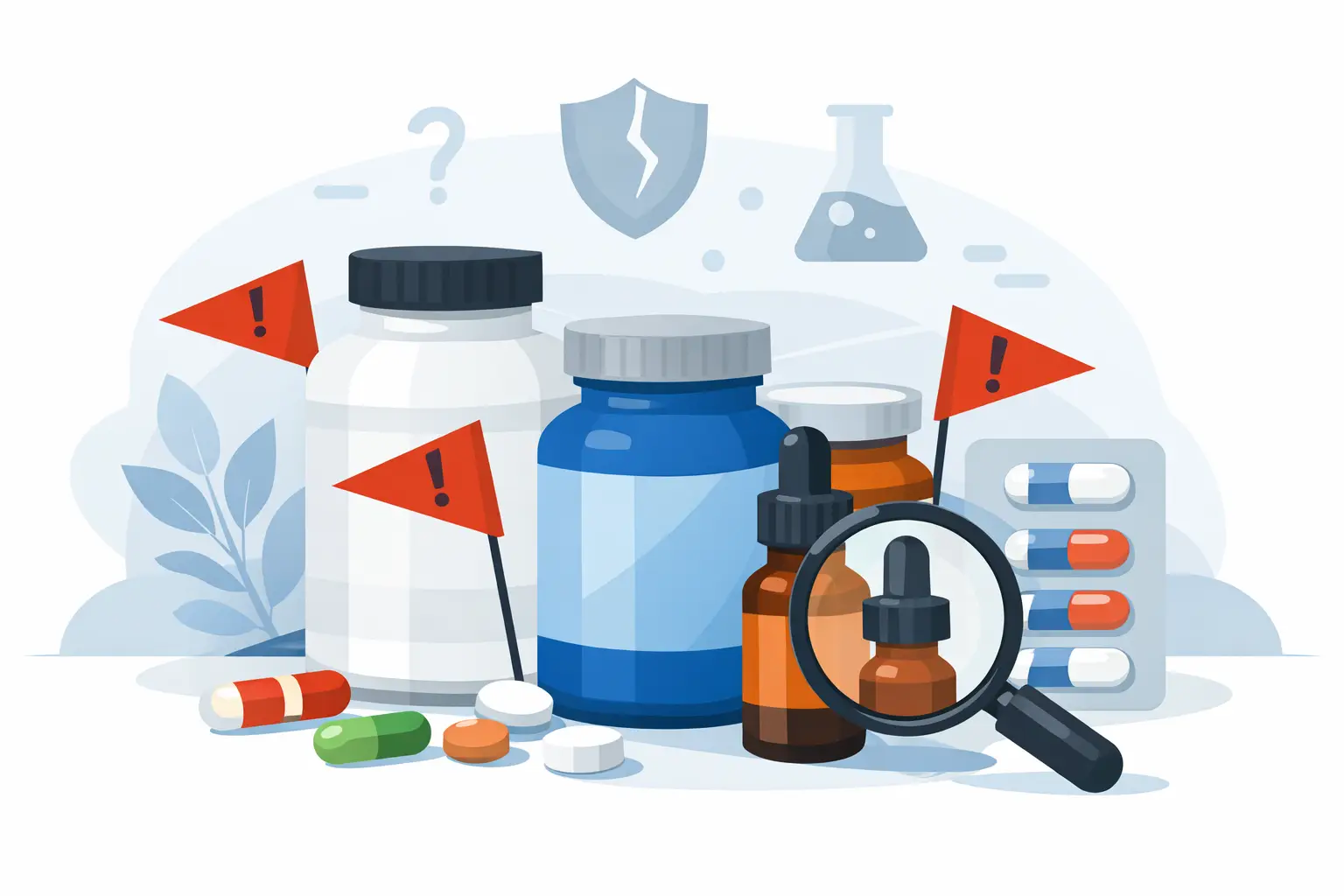 Top Supplement Label Red Flags to Watch For