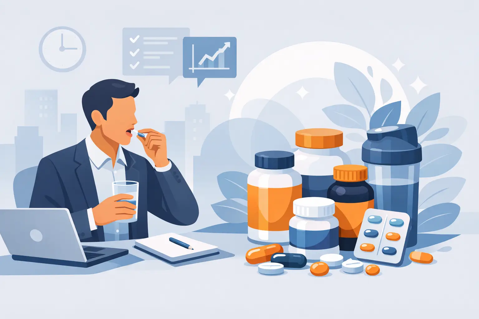 Best Supplements for Busy Professionals at Work