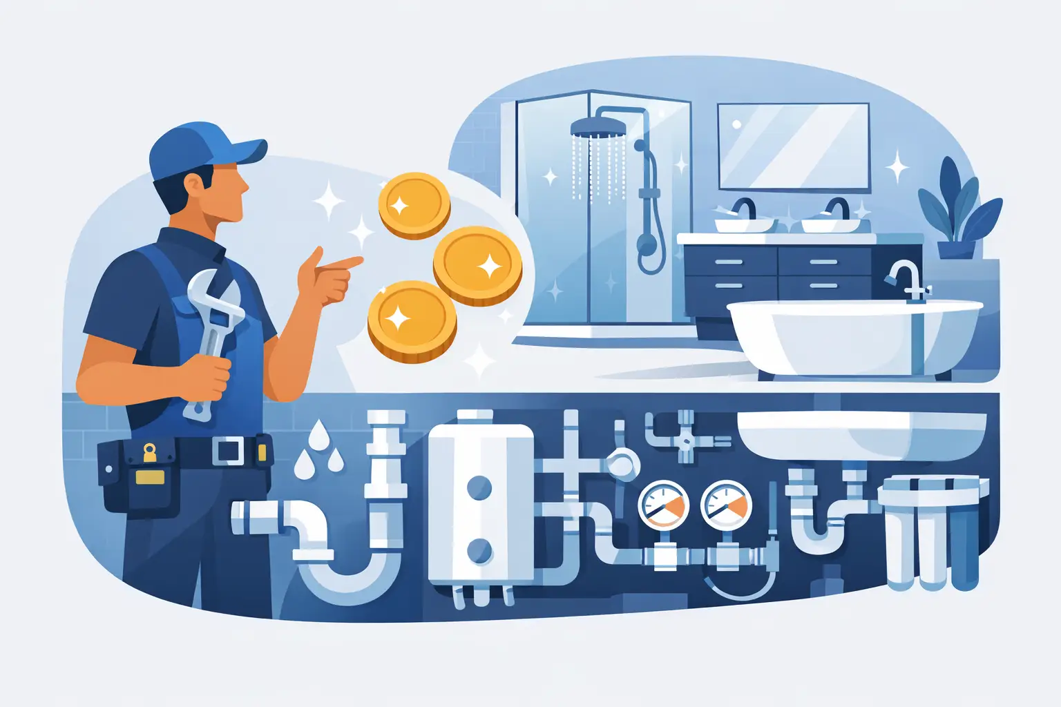 Best Bathroom Plumbing Upgrades That Pay Off