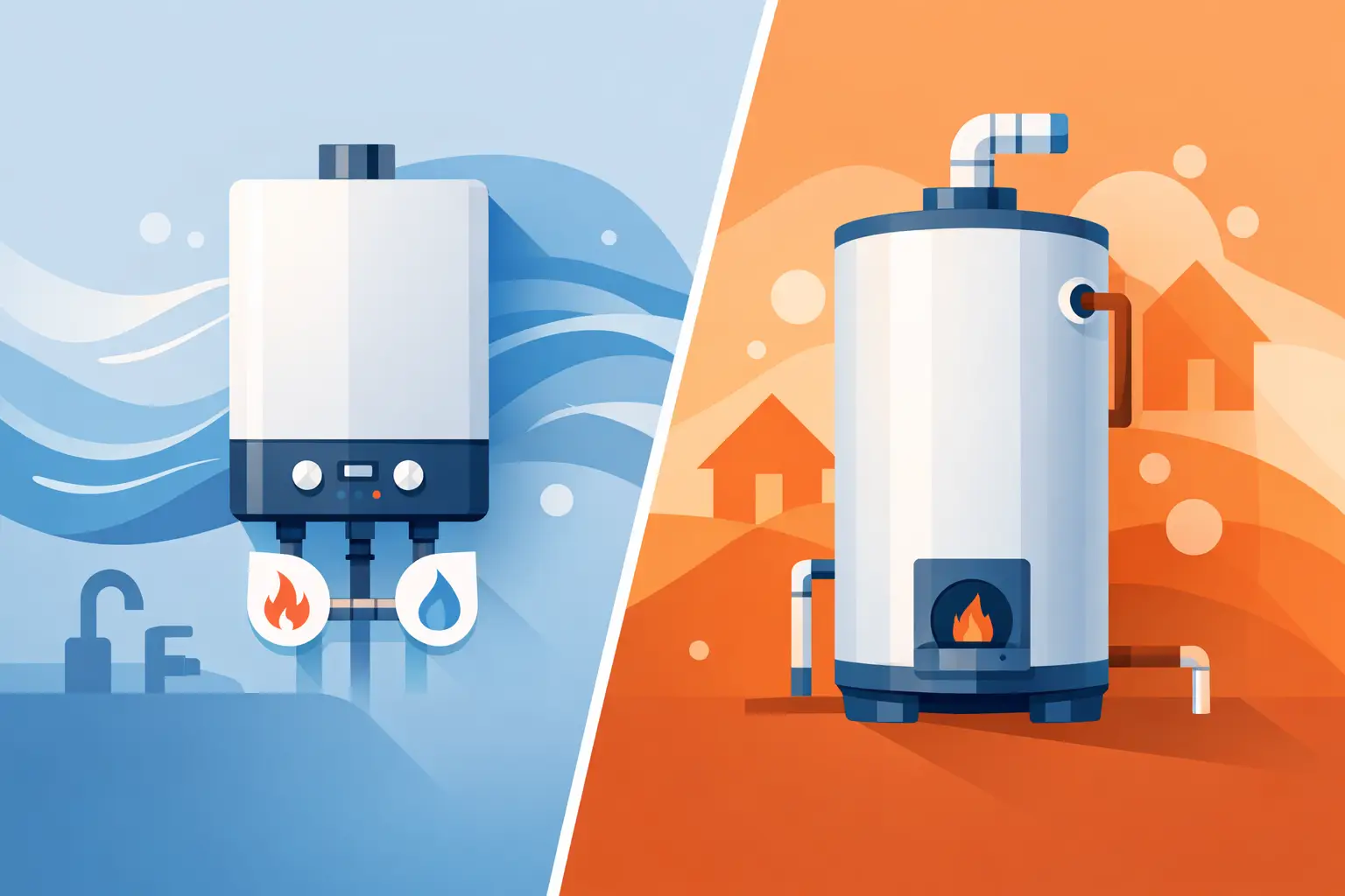 Tankless Versus Standard Water Heater Choices