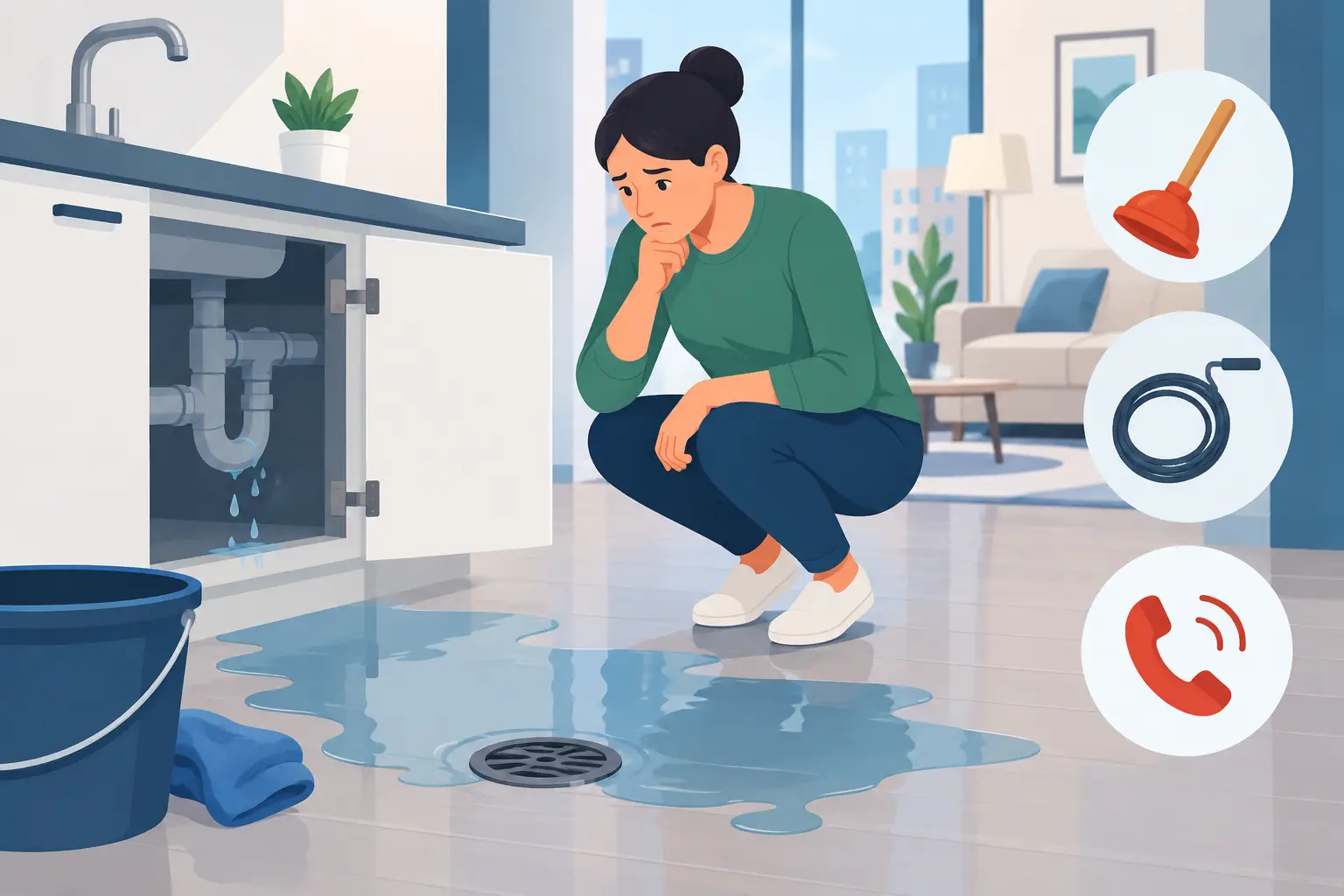 Apartment Drain Backup: What to Do First