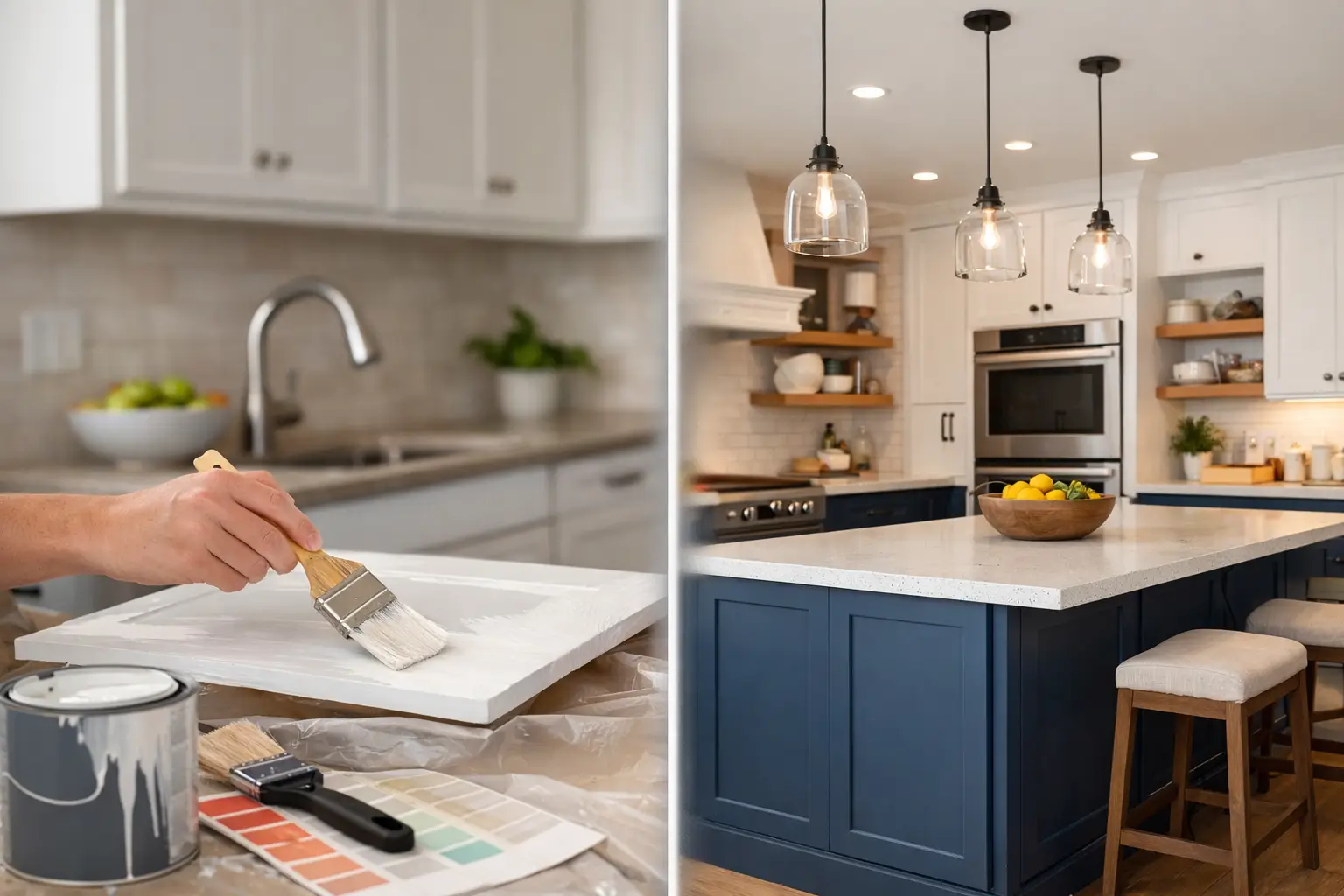 Repaint Versus Remodel Kitchen: What Pays Off?