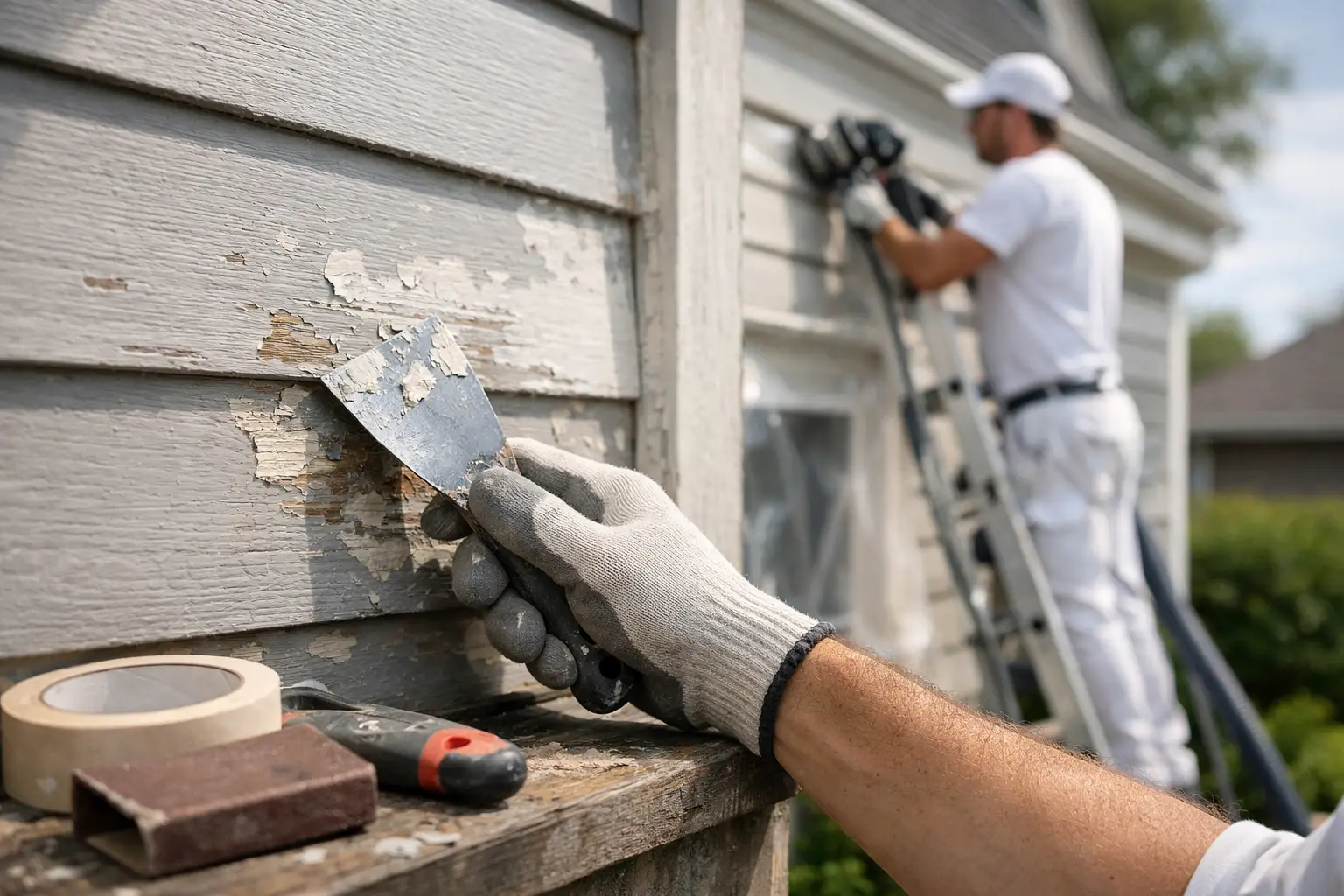 Surface Prep Before Exterior Painting That Lasts