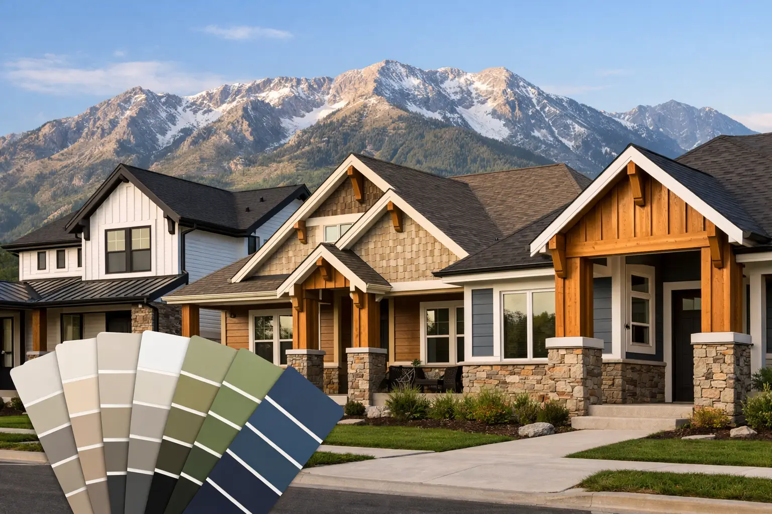 Best Exterior Trim Color Combinations for Utah Homes