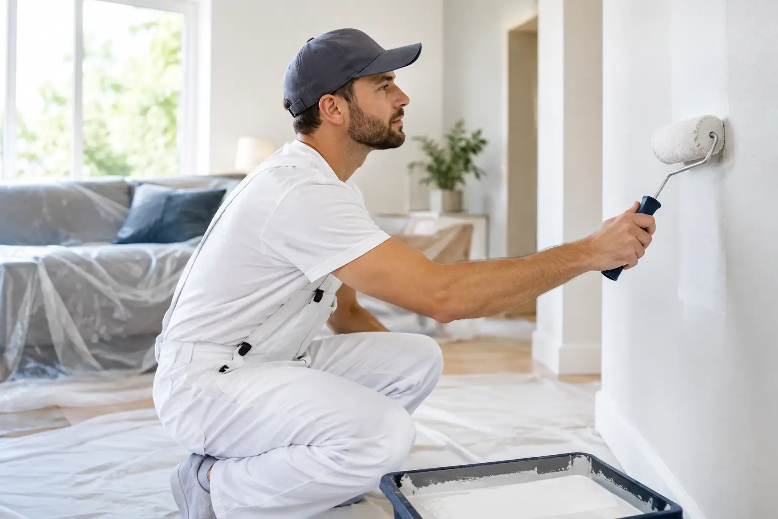 How Painters Minimize Paint Disruption at Home