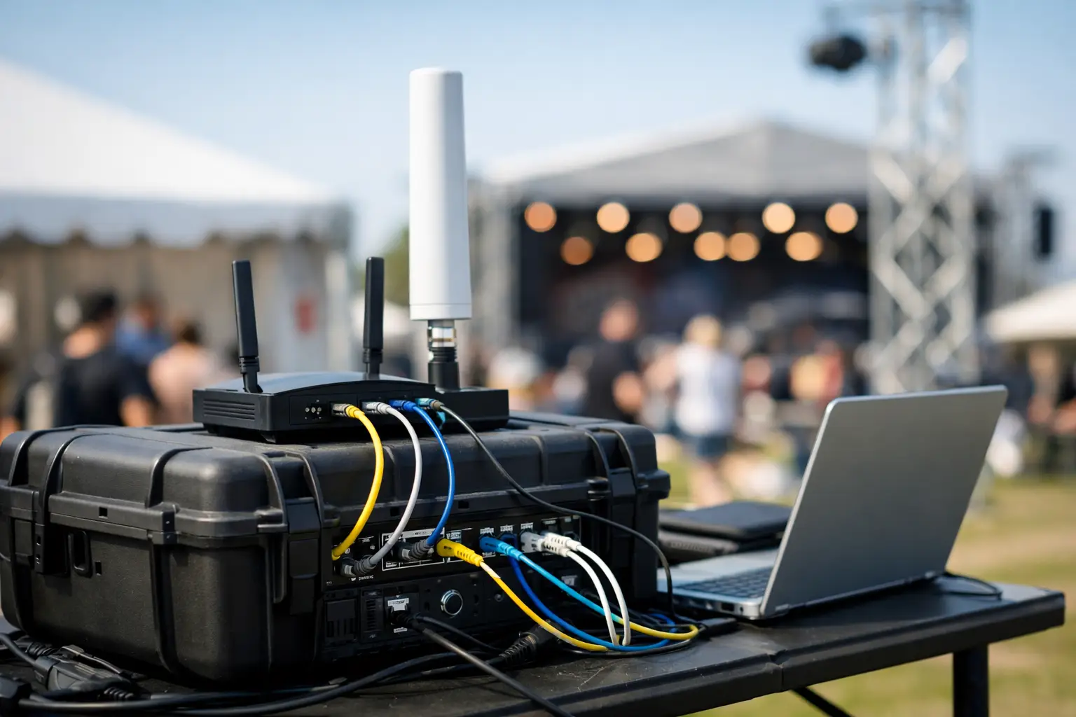 Temporary Network Setup for Events That Holds Up