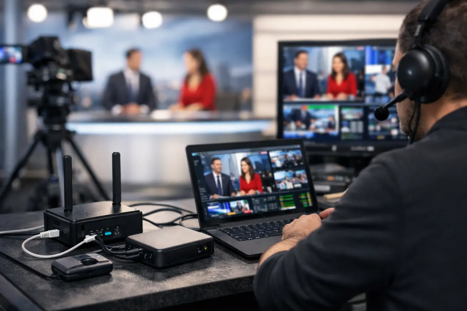 Backup Internet for Broadcasters That Keeps Feeds Live