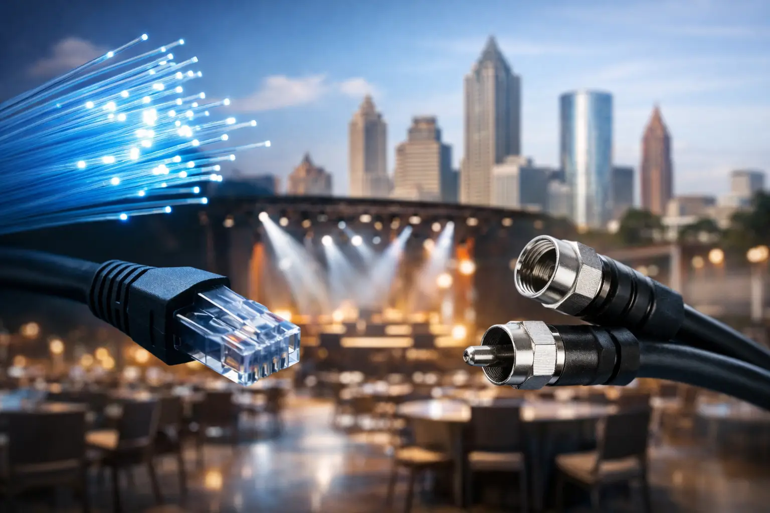 Fiber Internet vs Cable for Atlanta Venues