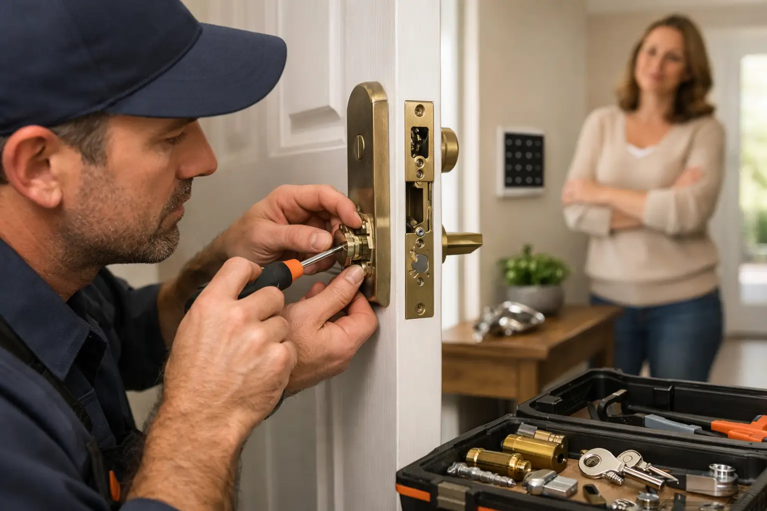 Door Lock Repair Service: When to Call a Pro