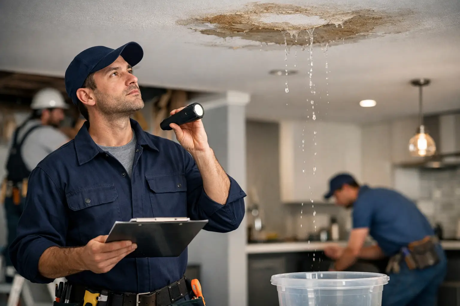 Who Fixes a Leaking Ceiling? Find the Right Pro