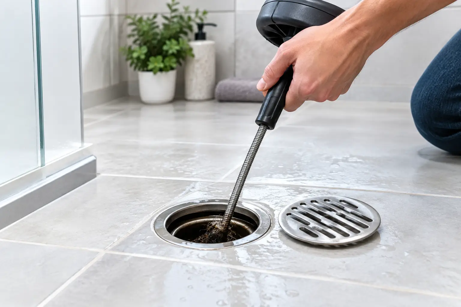 Clogged Shower Drain Help That Gets Results