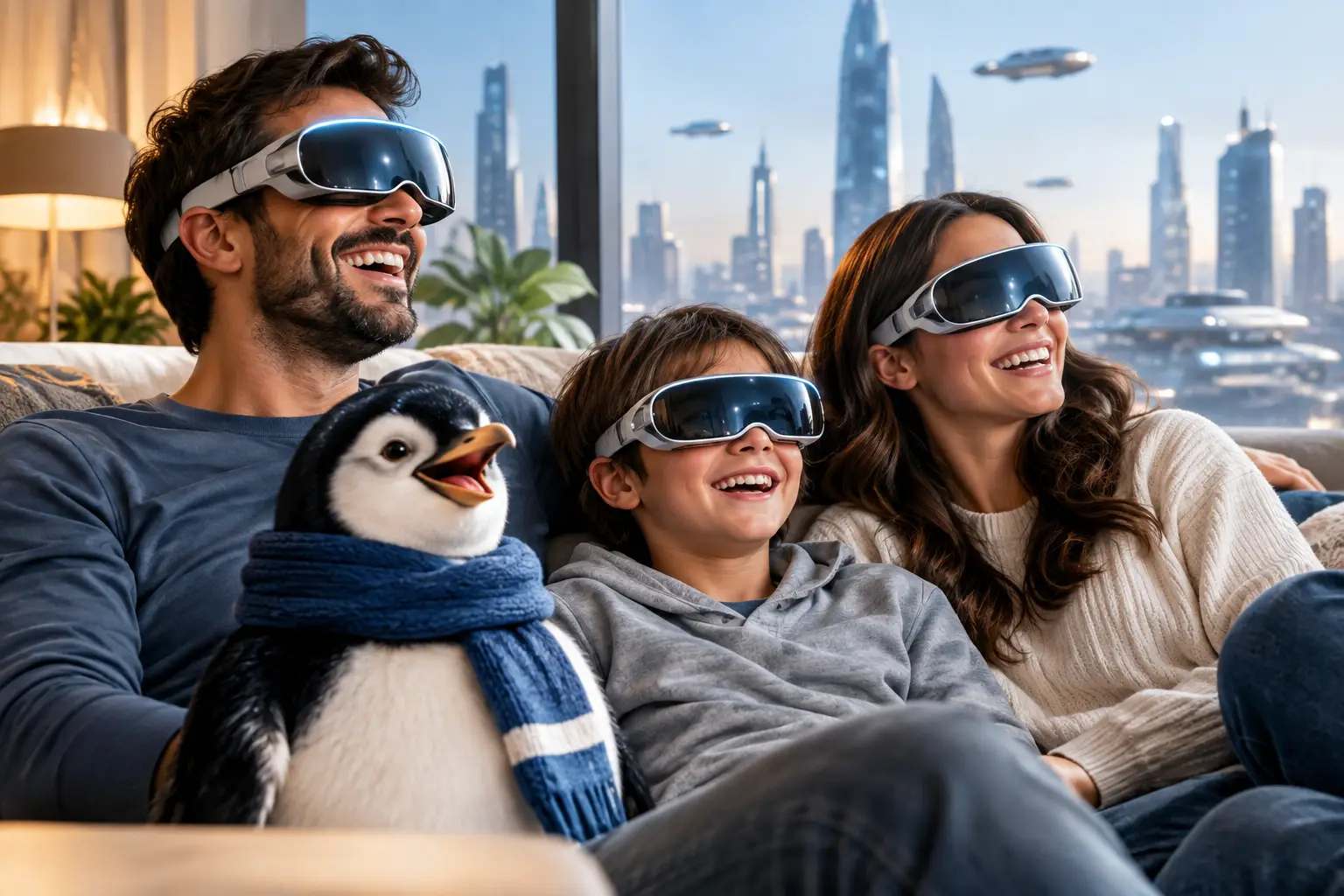 Por que a sátira familiar futurista funciona