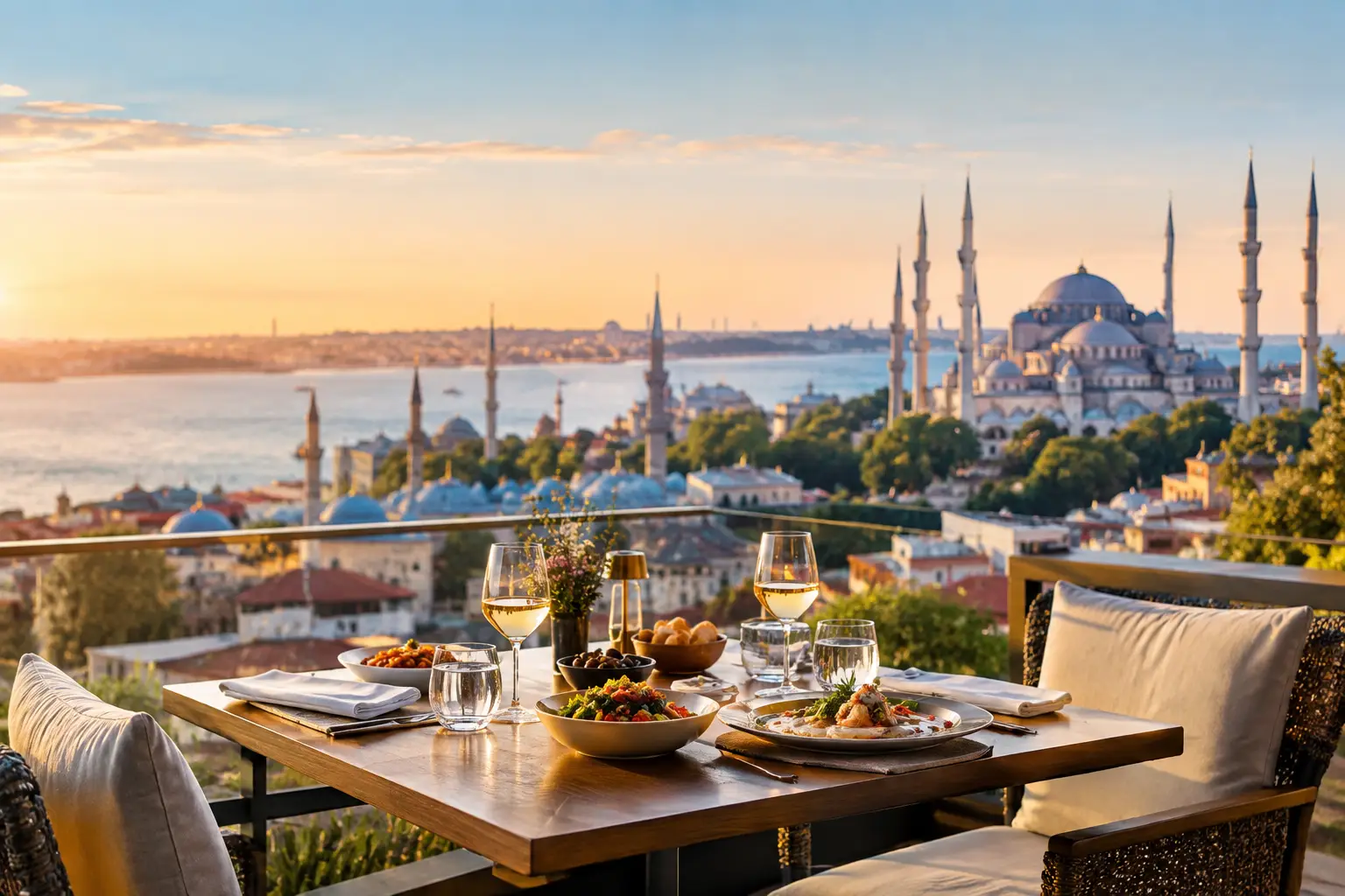 Historic Peninsula Dining Above Sultanahmet