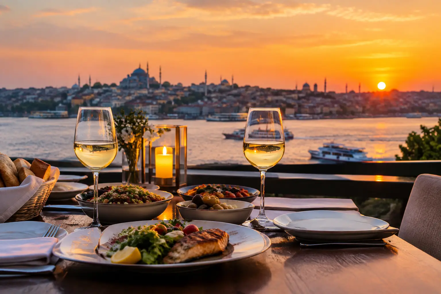 Sunset Dinner Istanbul for a Perfect Evening