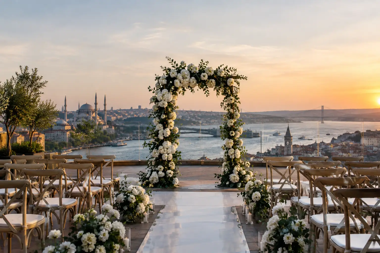 How to Choose a Rooftop Wedding Venue Istanbul