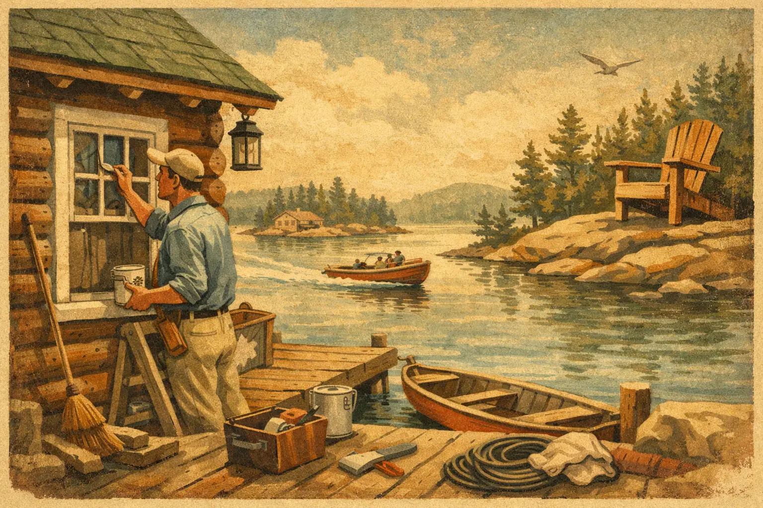 Cottage Maintenance Painting Checklist for Muskoka