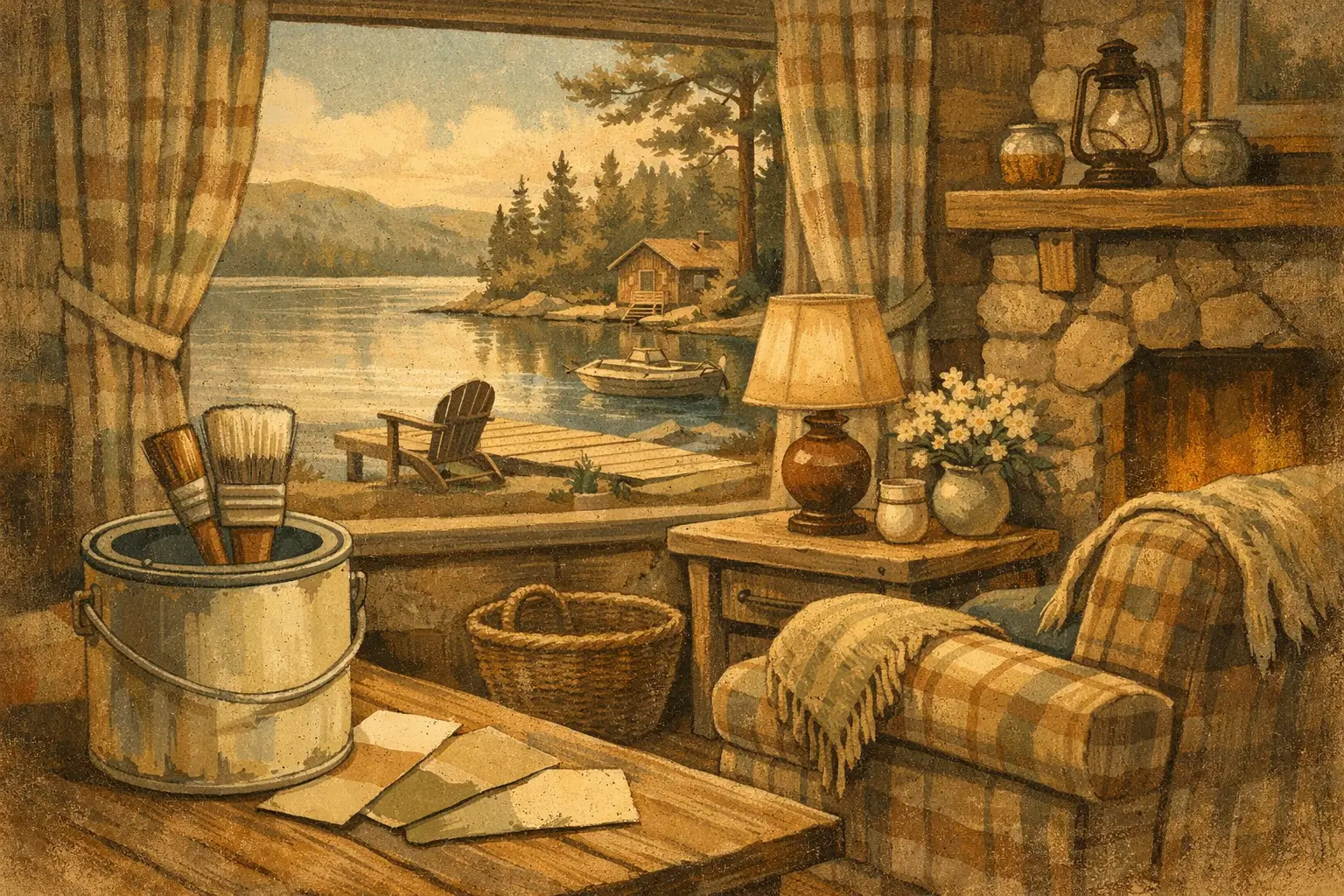 Best Paints for Cottage Interiors in Muskoka