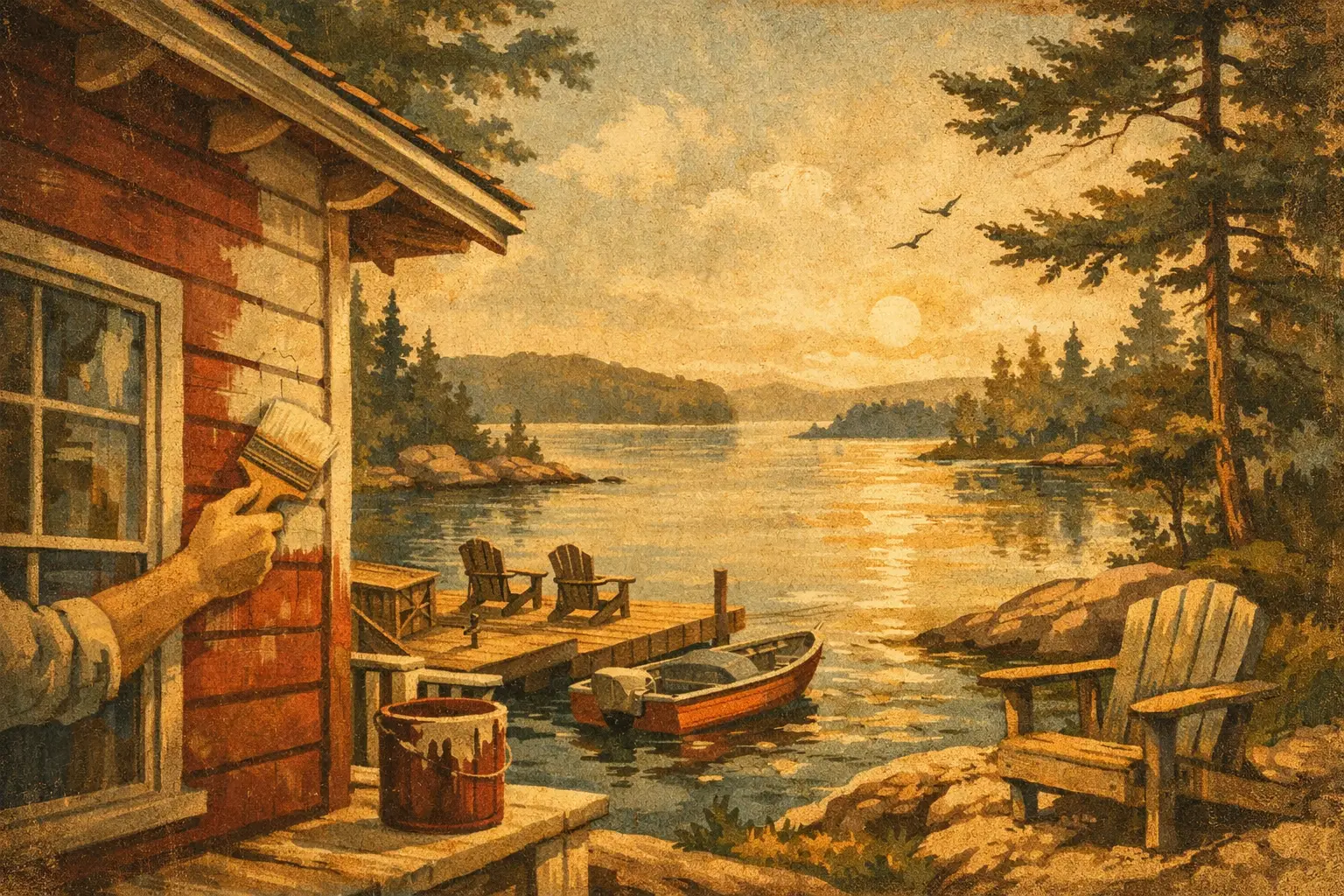 How Long Cottage Paint Lasts in Muskoka