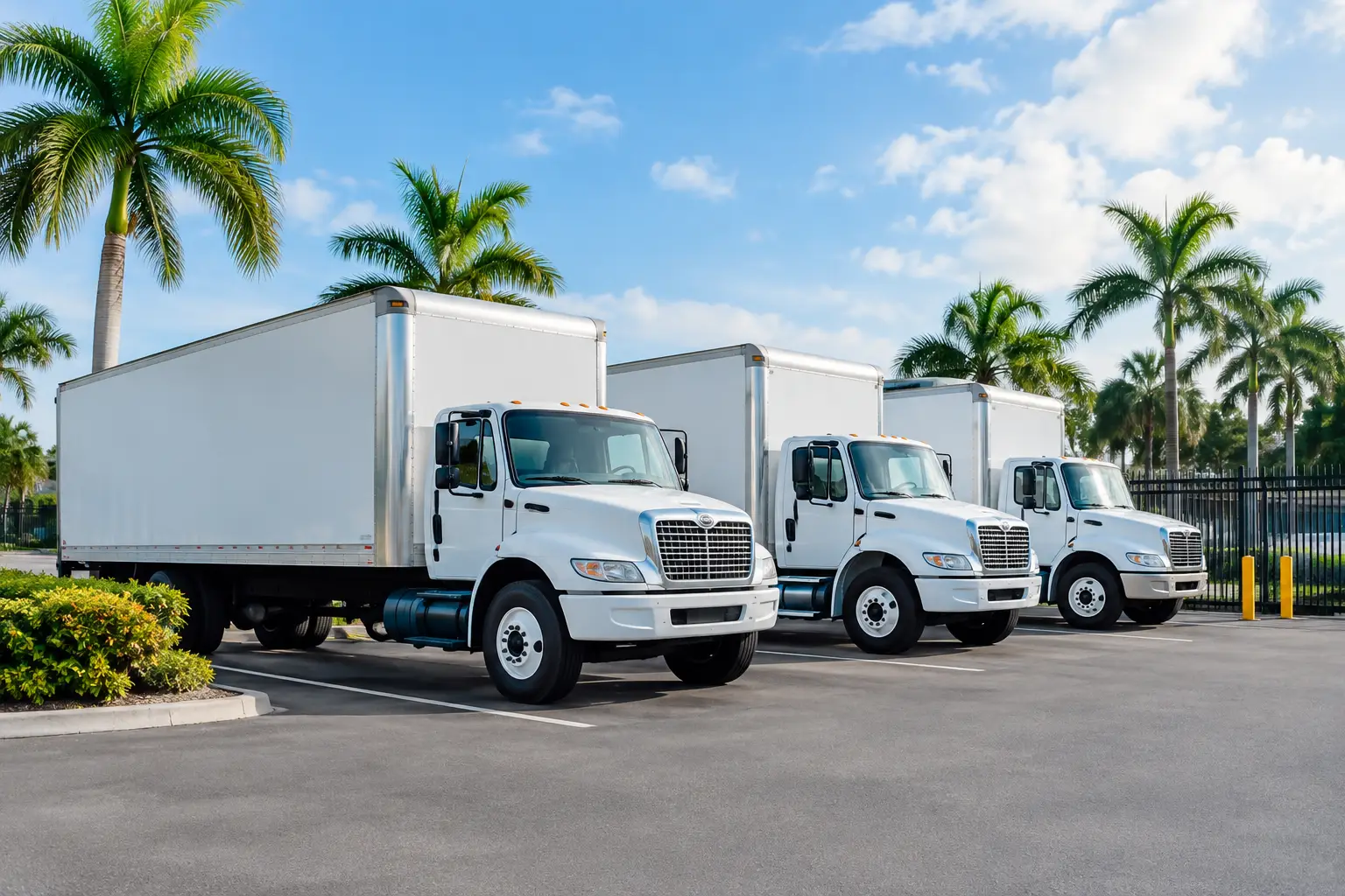 Secure Parking for Box Trucks in South Florida