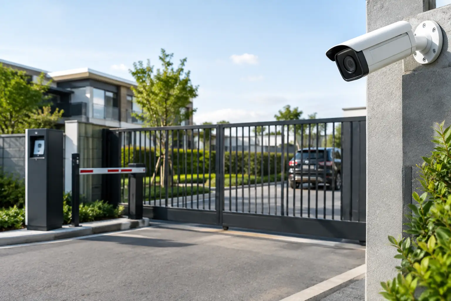 Gated Parking With Security Cameras That Works