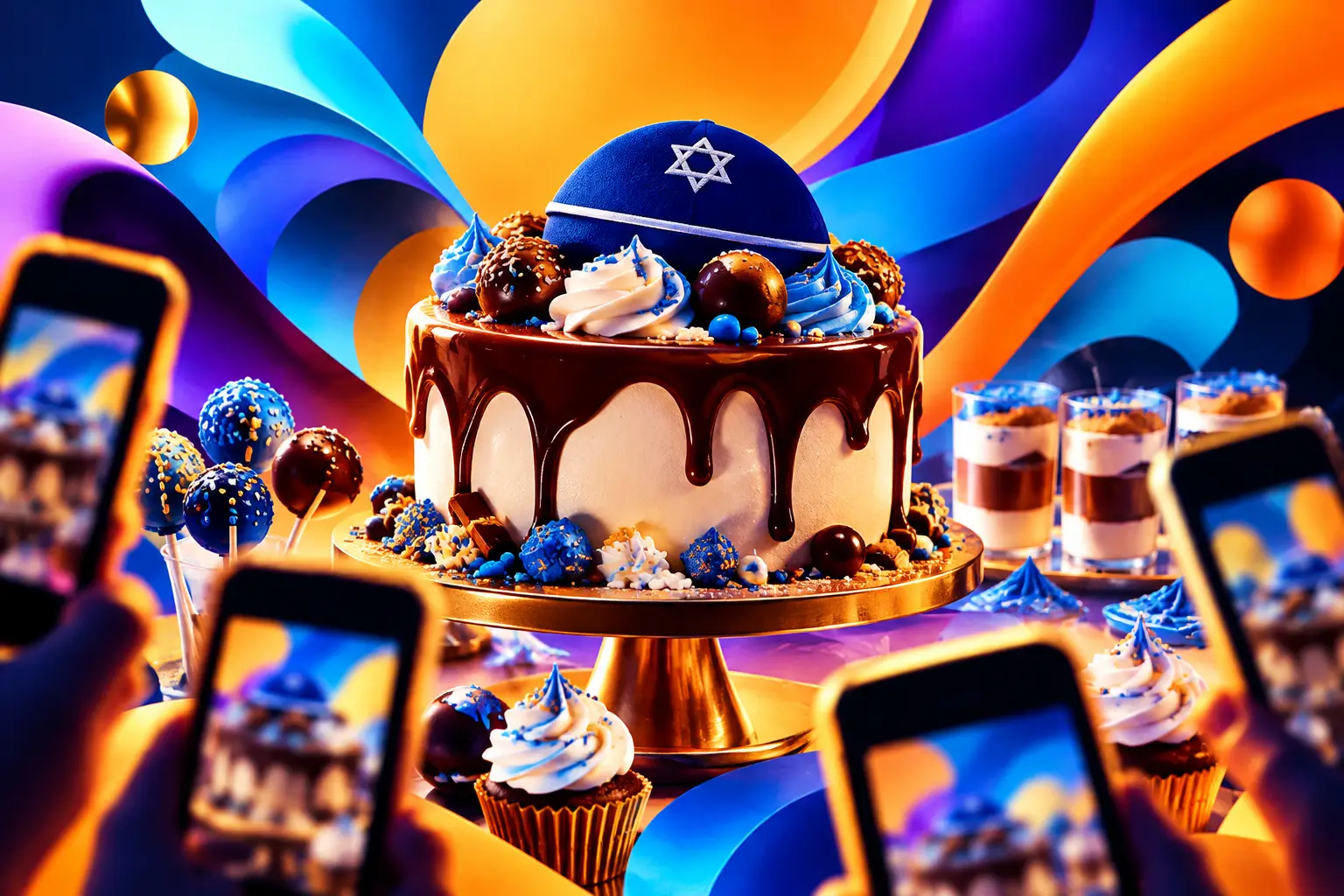 קינוח לבר מצווה שכולם מצלמים וגם נהנים ממנו