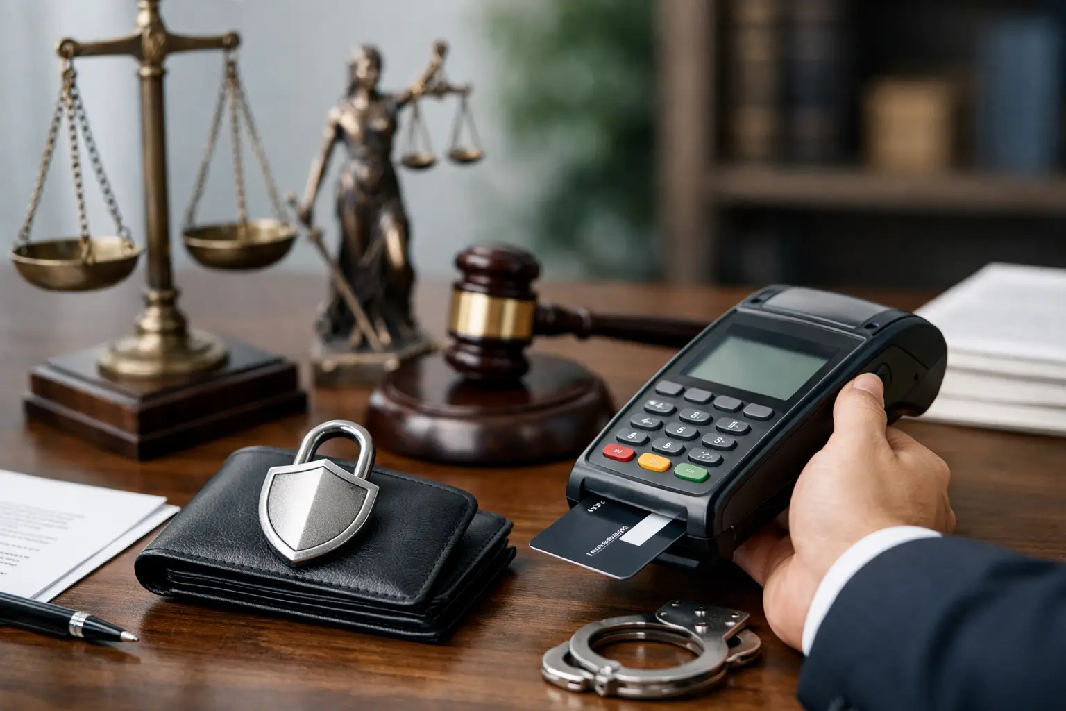 Pago protegido en servicios legales con control