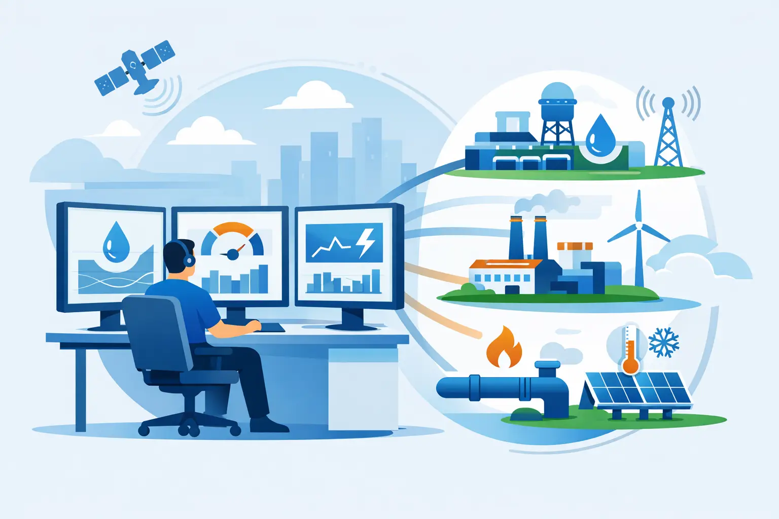 Como monitorar utilidades em tempo real