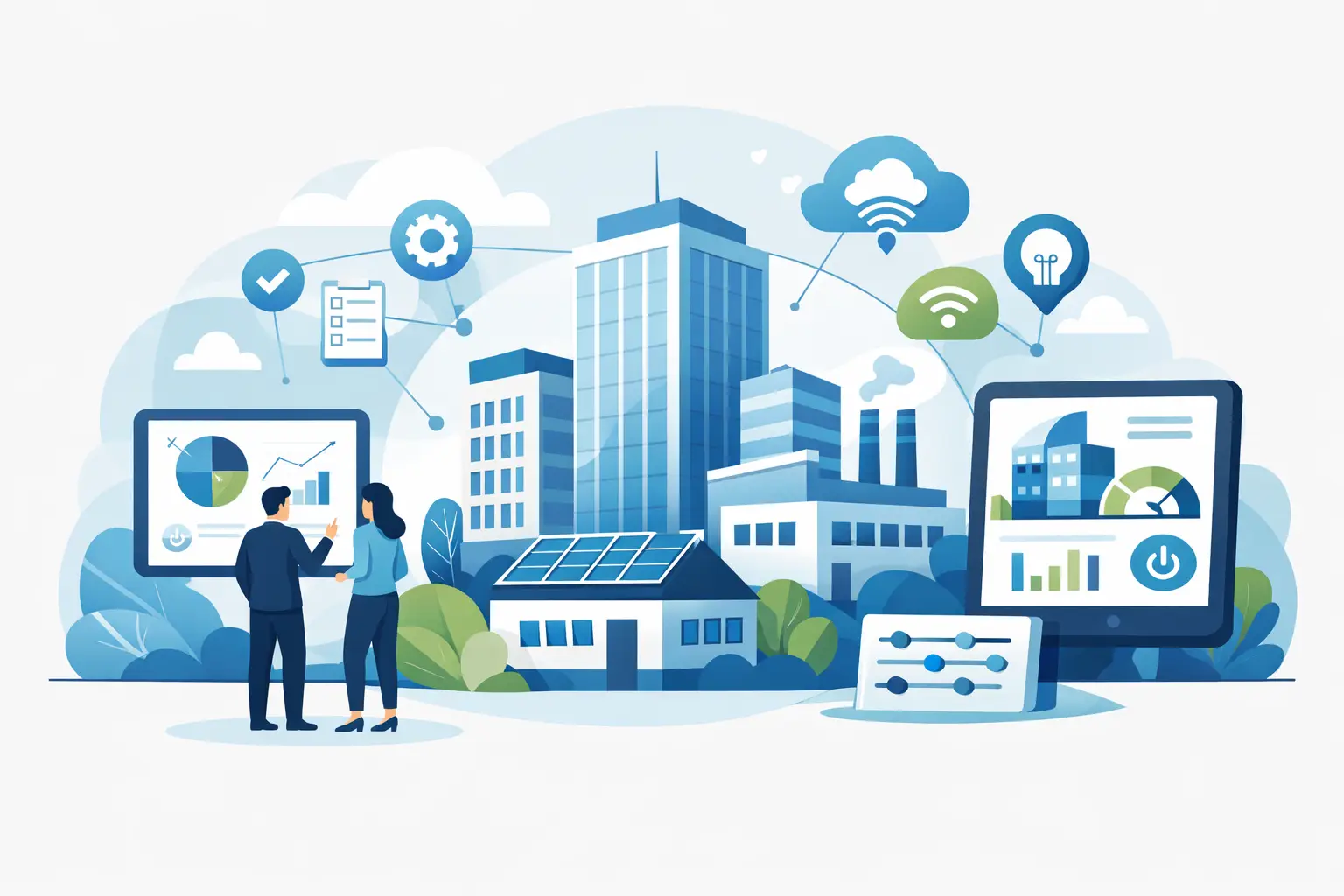 Plataforma de eficiência operacional predial