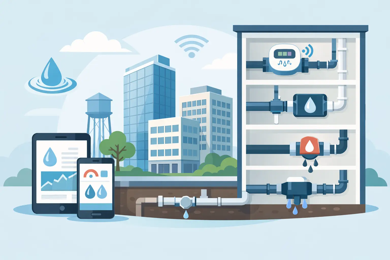 Water Monitoring Systems em Buildings