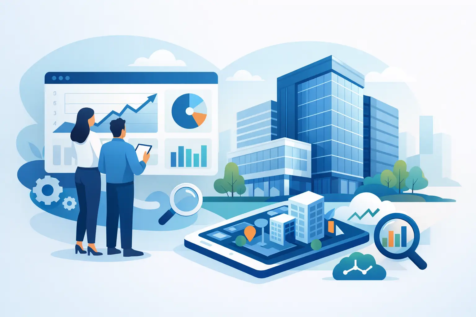 Commercial building analytics software na prática