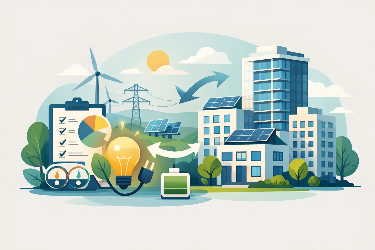 Energy optimization for condominiums na prática
