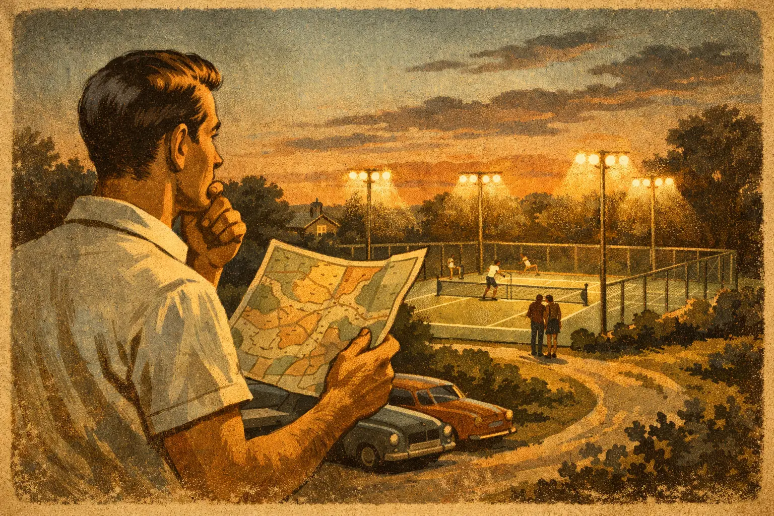 Find Tennis Courts With Lights Nearby Fast