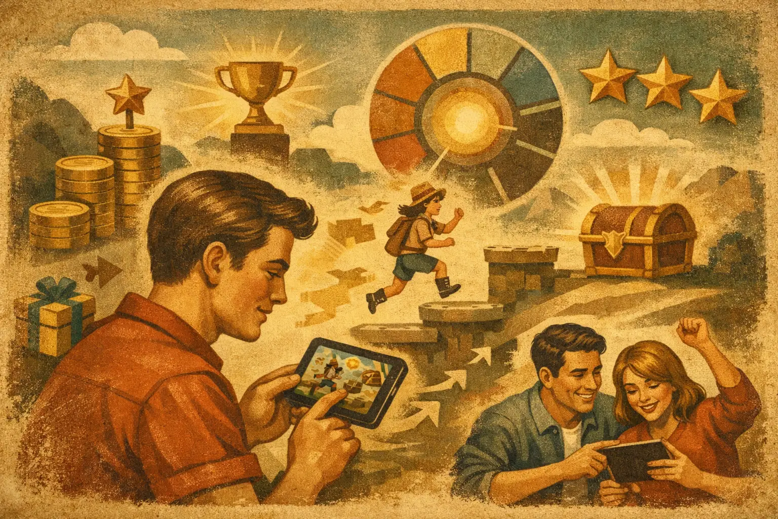 An Example of Player Retention Gamification