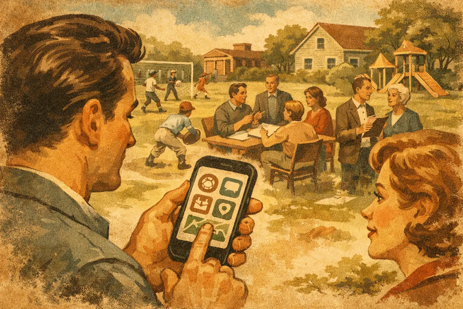 Community League Organizer App Example