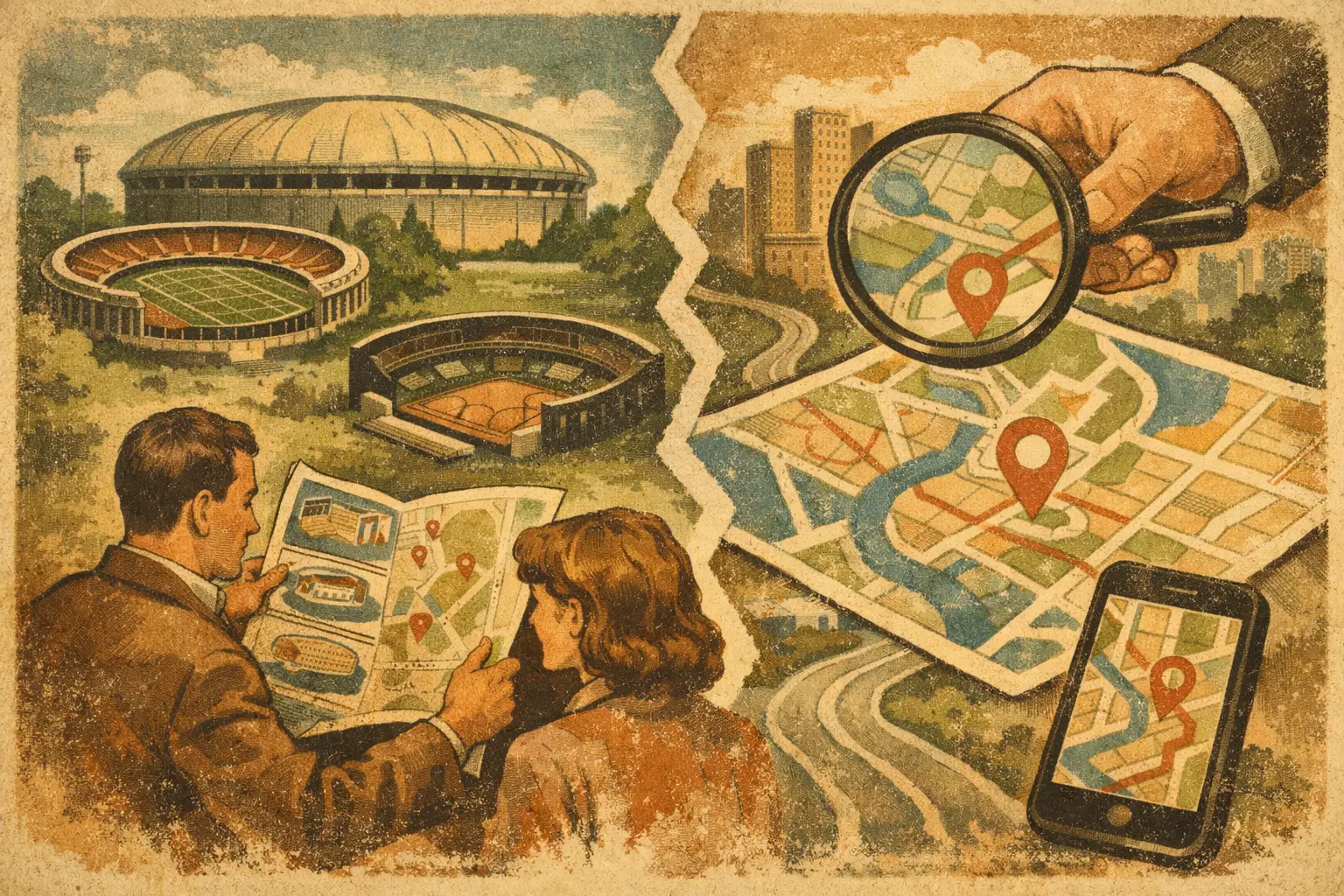 Sports Venue Directory vs Google Maps