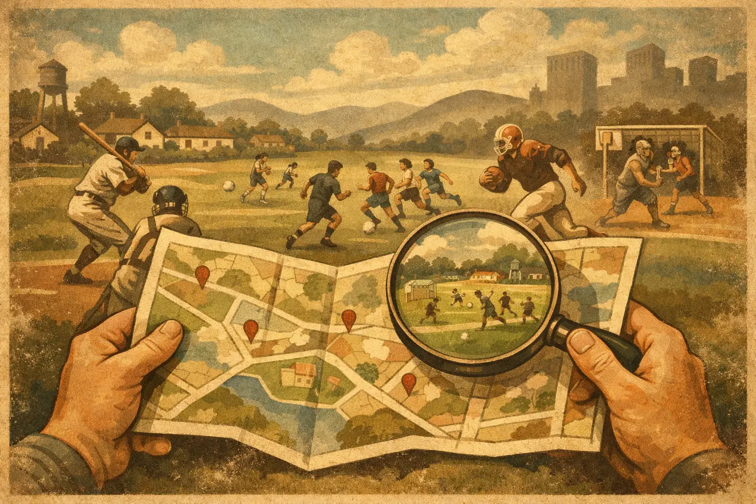 How to Find Sports Teams Nearby