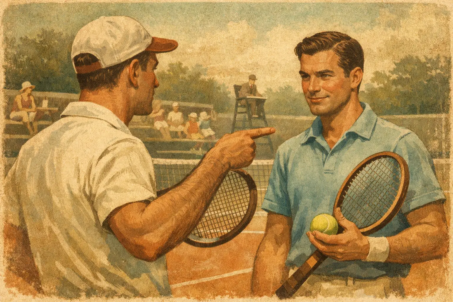 How to Challenge Someone to a Tennis Match