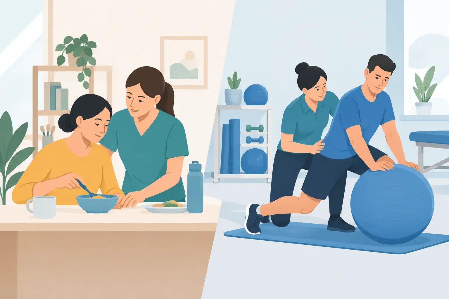 OT Versus Physiotherapy for Everyday Recovery