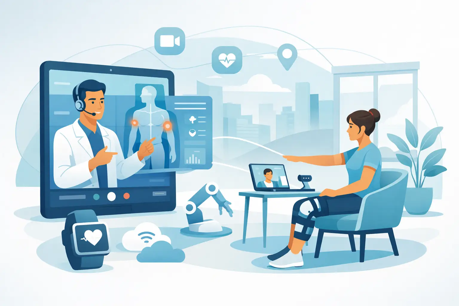 The Future of Telehealth Rehabilitation Care