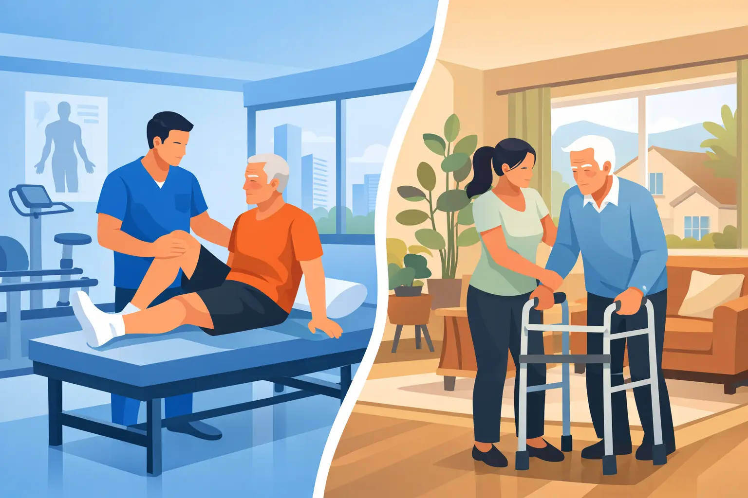 Clinic Versus Home Rehab: Which Care Fits You?