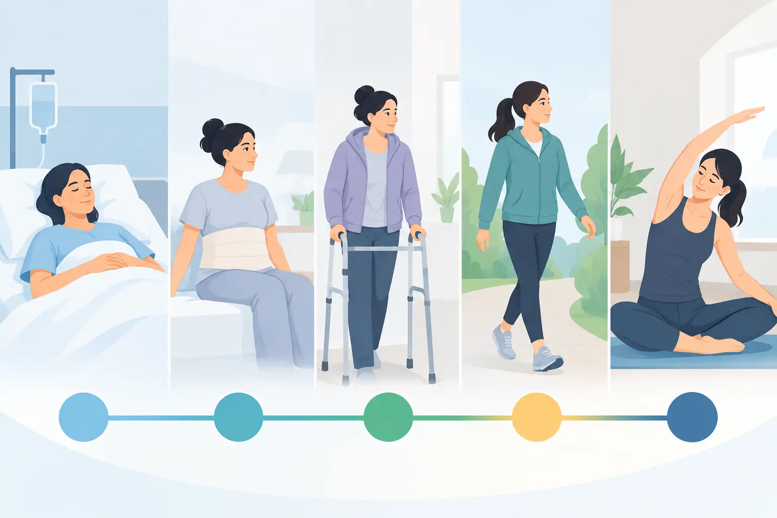 A Post Surgery Recovery Example: Week by Week