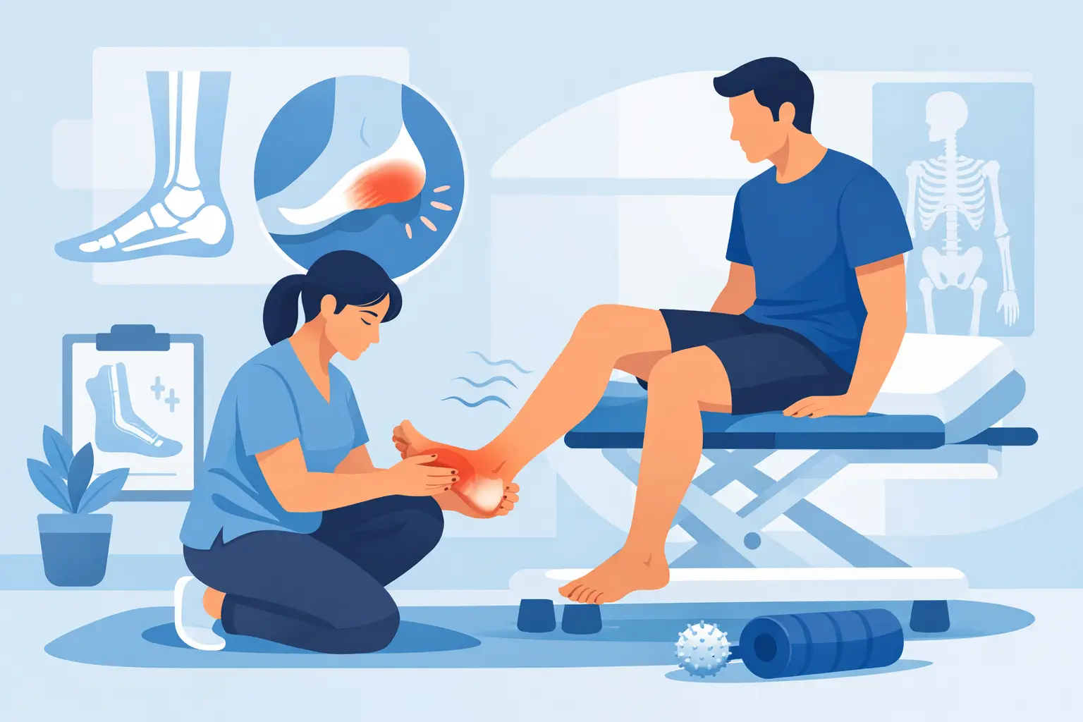 How Physiotherapy Treats Plantar Fasciitis