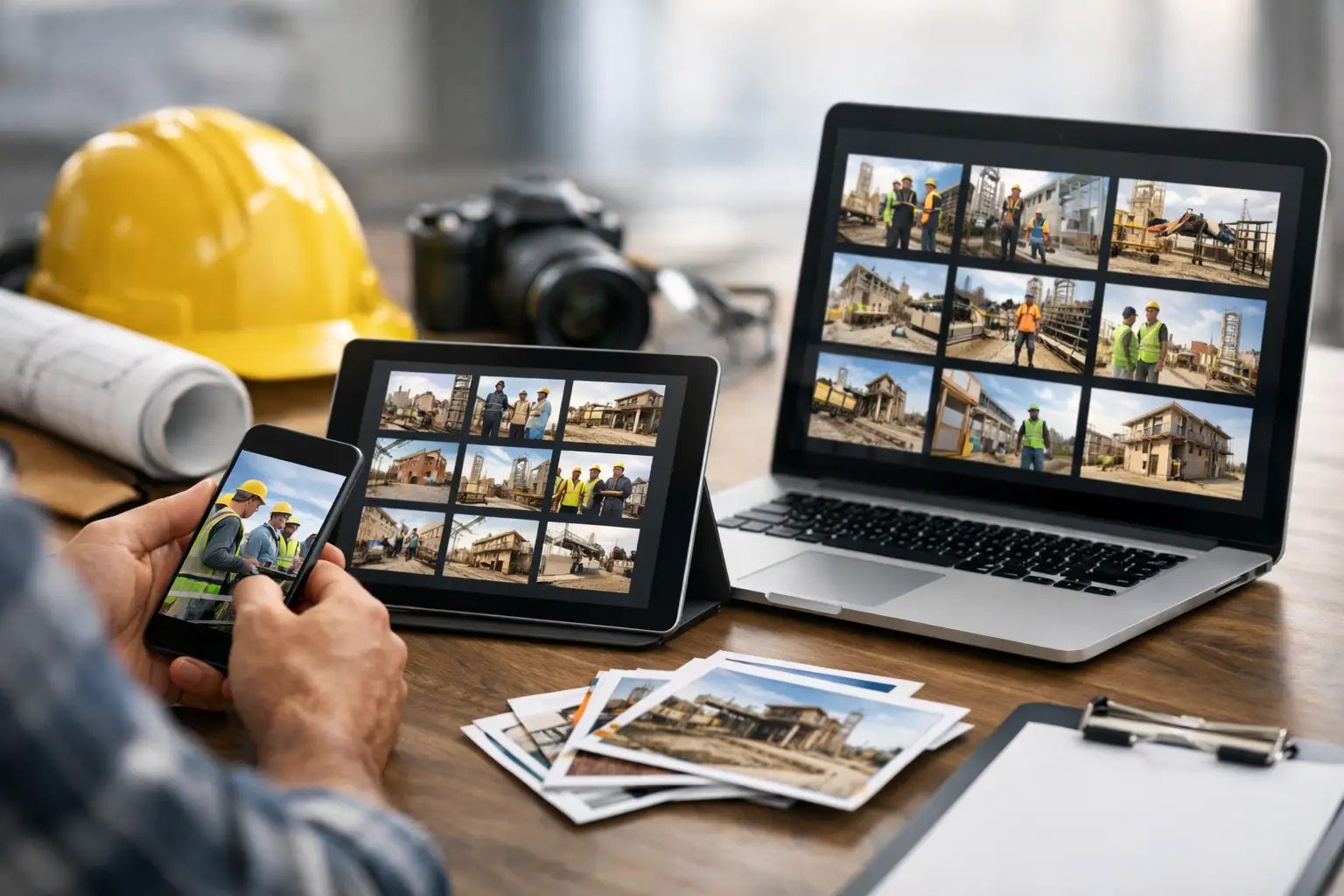 How Subcontractors Organize Job Photos