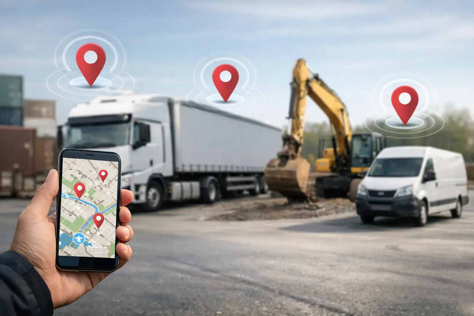 GPS Tracking of Fleet, Equipment and Assets