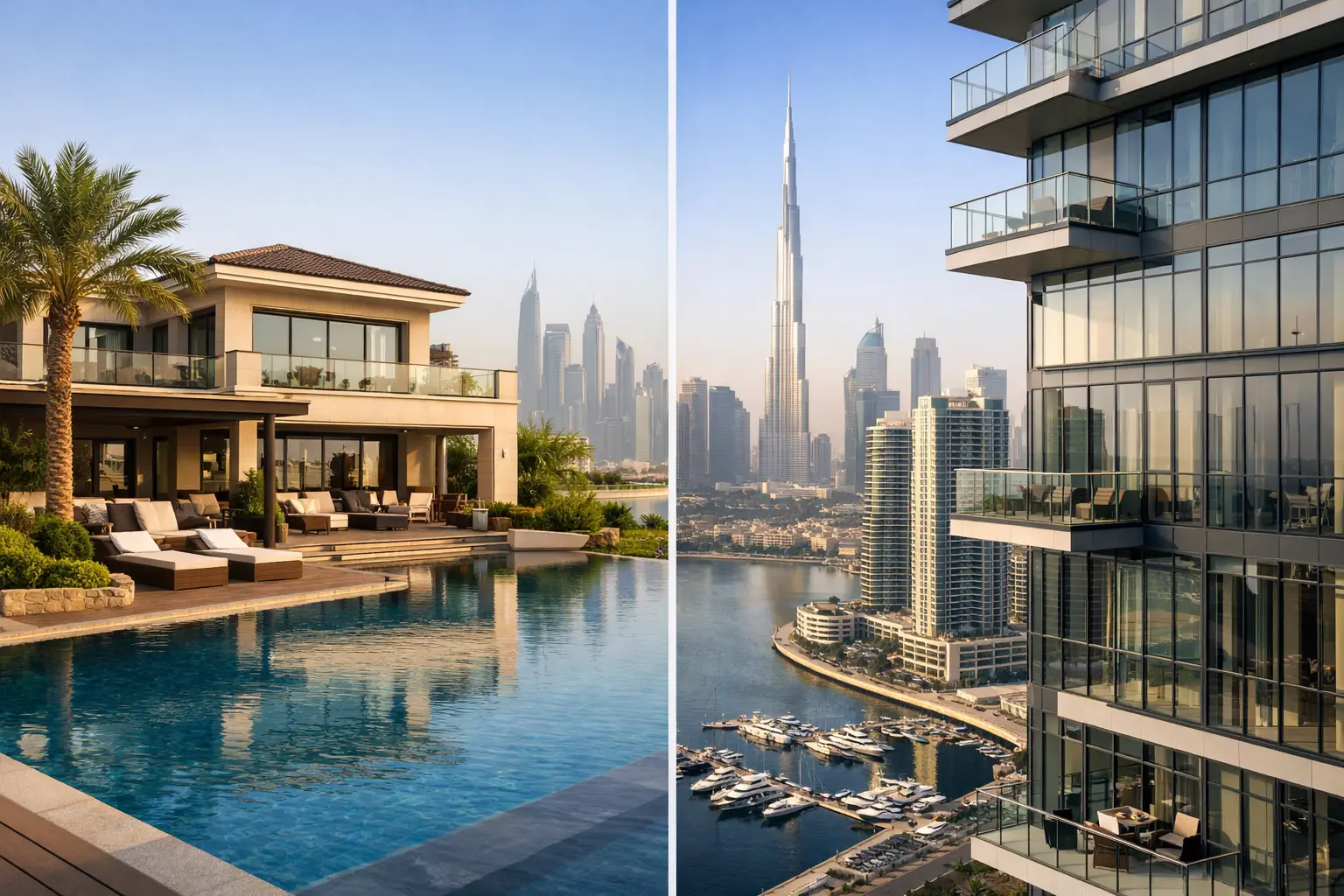 Dubai Villa Versus Apartment Investment Compared