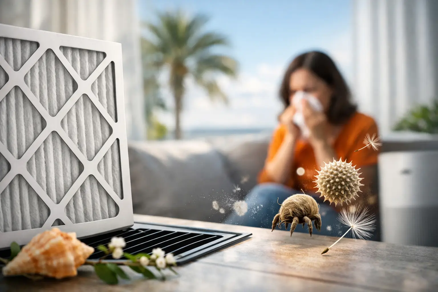 Best MERV Rating for Florida Allergies at Home