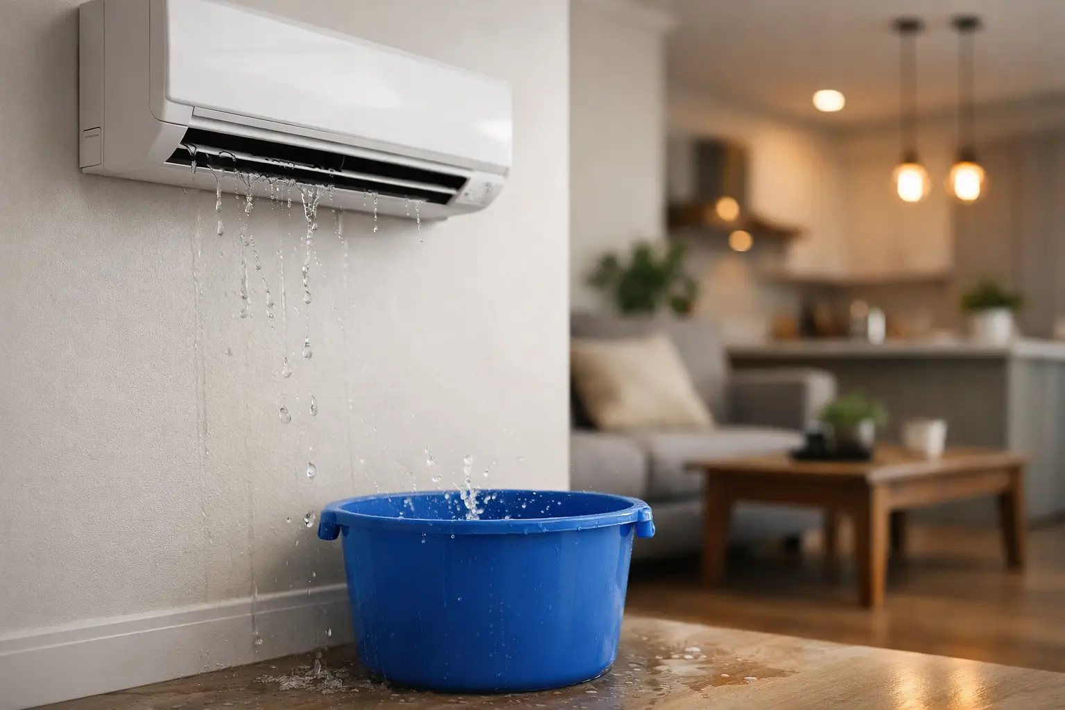 AC Leaking Water Inside House? What to Do Now