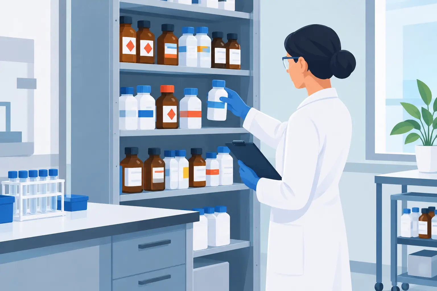 How to Organize Chemical Inventory in Your Lab