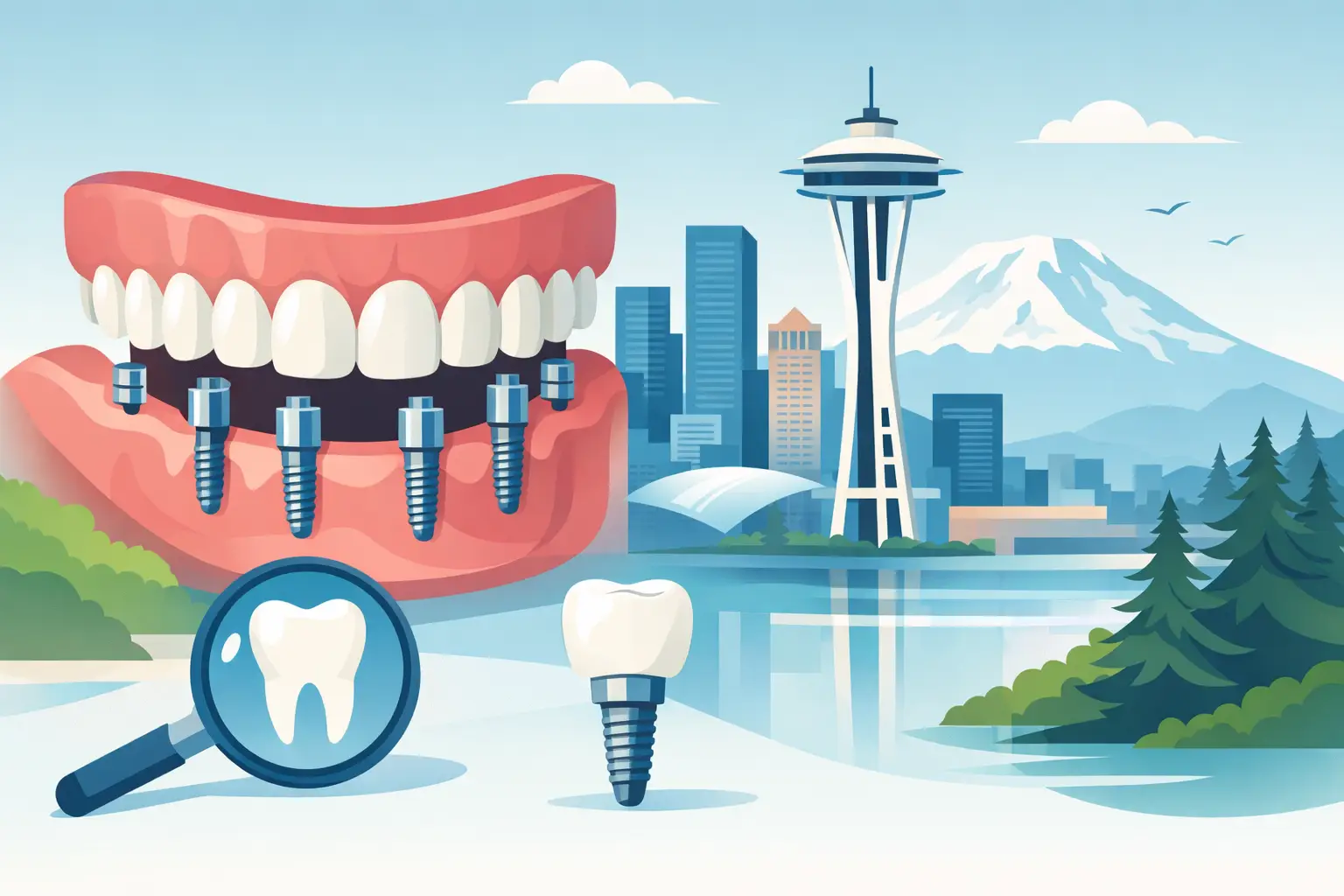 All-on-4 Dental Implants Near Me in Seattle